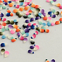 Handmade Polymer Clay Nail Art Decoration Accessories, Petal, 3~5x2~3x1~2mm