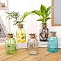 Стеклянные вазы, плантатор для гидропонных растений, украшения для домашнего экрана, колонка