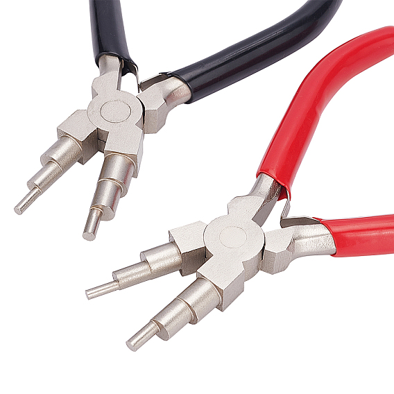 6 -в- 1 клещи для снятия хомута, 45 # Клещи из углеродистой стали 6 многоступенчатые петлевые формовочные клещи, ферроникель, для петель и прыжковых колец