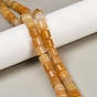 Природный Топаз нефрита бисер нитей, колонка