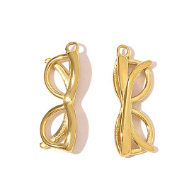 304 подвески из нержавеющей стали, очки прелести, ионное покрытие (ip)