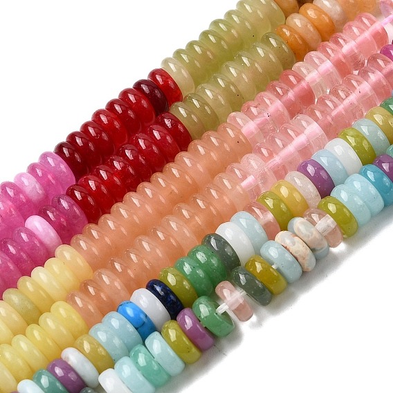 Природных драгоценных камней бисер нитей, рондель