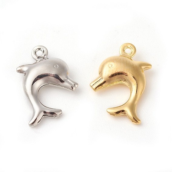Латунные подвески, стойки покрытие, дельфин