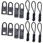 3 Style Zipper Slider, with Plastic Zipper Puller With Strap, for Garment Accessories