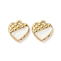 304 прелести нержавеющей стали, с эмалью, ионное покрытие (ip), шарма сердца, реальный 18 k позолоченный