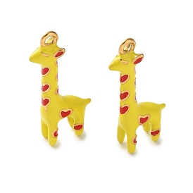 304 нержавеющей стальной эмали подвески, ионное покрытие, жирафа, золотые