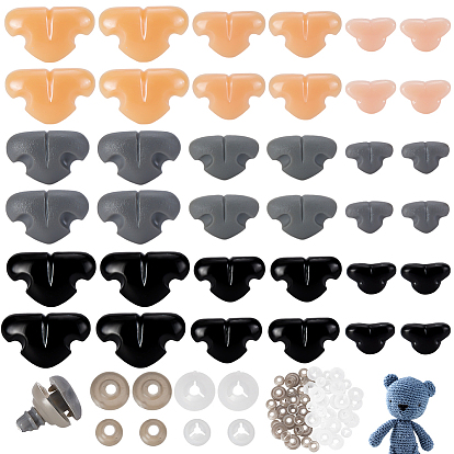 Носовая часть для поделок из смолы, с круглой пластиковой носовой шайбой, принадлежности для маркировки пластиковых кукол