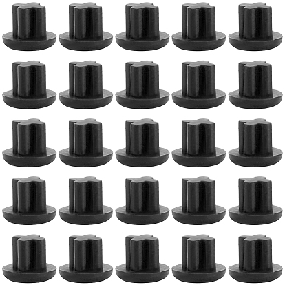 100pcs bouchons anti-poussière mobiles en silicone