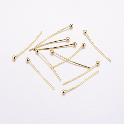 Контакты латунь шаровой головкой, долговечный, реальный 18 k позолоченный, без кадмия, без никеля и без свинца