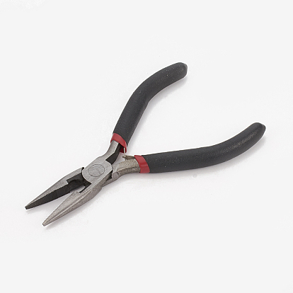 45# Carbon Steel Jewelry Plier Sets, including Wire Cutter Plier, Mini Wire Cutter Plier, End Cutting Plier, Bent Nose Plier and Side Cutting Plier