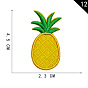 Computerized Embroidery Cloth Iron On/Sew On Patches, Costume Accessories, Pineapple