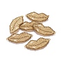 MIYUKI & TOHO Handmade Japanese Seed Beads Links, Loom Pattern, Lip