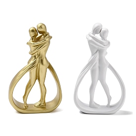 Valentine's Day Resin Couple Figurine, for Home Desktop Decoration