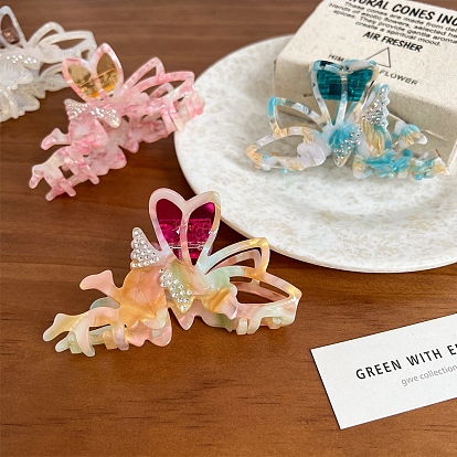 Cellulose Acetate Claw Hair Clips, Fairy