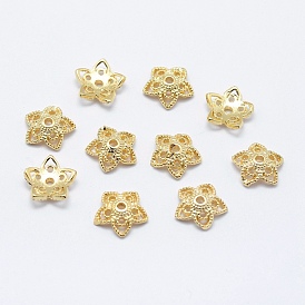 5-лепестка латунные колпачки, долговечный, без никеля , цветок