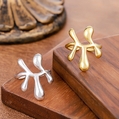 Регулируемые 304 манжеты из нержавеющей стали с открытыми кольцами, самородки