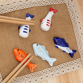 Porcelain Chopsticks Rests, Chopsticks Stands, Fish