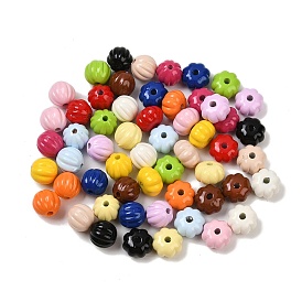 Краска для запекания непрозрачные акриловые бусины, тыква