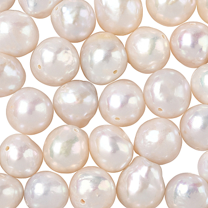 1 нити натуральных ядерных бусин из жемчуга Кеши, пряди из культивированного пресноводного жемчуга, слеза