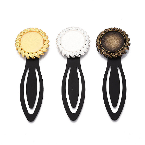 Закладки из сплава и железа, лист с плоским круглым вращающимся подносом