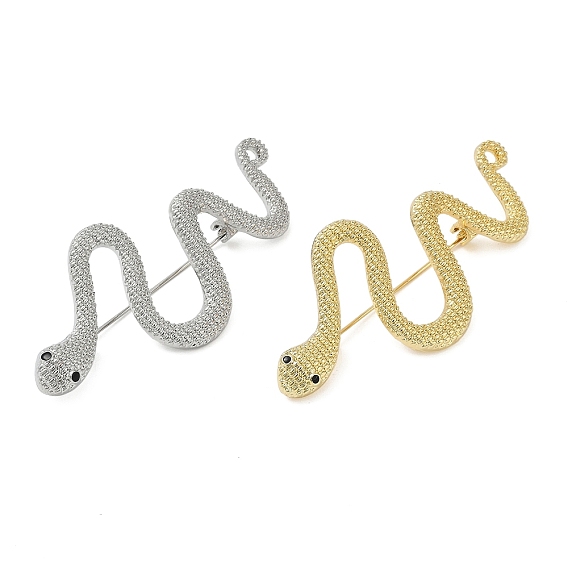 Сплавочные брошки, бусины со стразами , змея