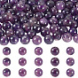2 нити 2 цвета натуральные аметистовые бусины нити, круглые