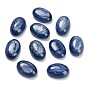 Натуральный кианитовые кабошоны, плоский зад, овальные