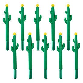 10шт. мягкая резиновая гелевая ручка, форма кактуса