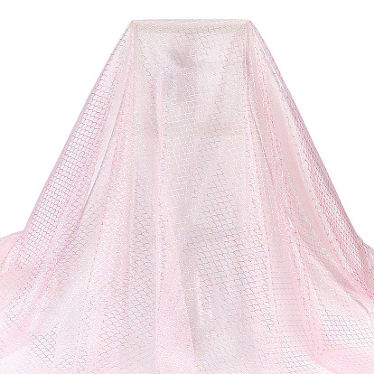 2м полиэфирная сетчатая ткань, аксессуары для одежды для свадебного платья, узор из рыбьей чешуи