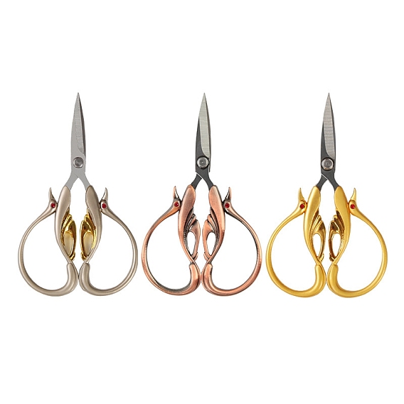 Ножницы из нержавеющей стали лебедь, ножницы для вышивания, швейные ножницы