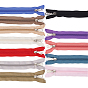 13 Colors Garment Accessories, Nylon Closed-end Zipper, Zip-fastener Components