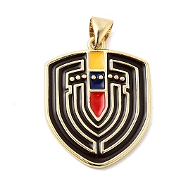 Латунь эмаль подвески, подвески с логотипом сборной Венесуэлы, стойки покрытие, долговечный, без свинца и без кадмия