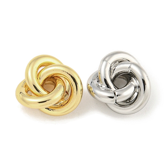 Латунные бусины, без кадмия, без никеля и без свинца, троица узел