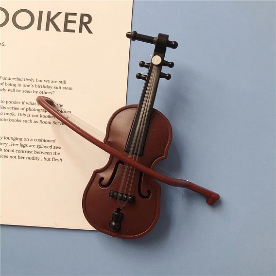 Cute Multifunction Plastic Magnetic Refrigerator Sticker Fridge Magnets, Violin Shape