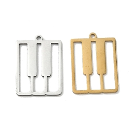 201 подвески из нержавеющей стали, Подвески в виде клавиш пианино