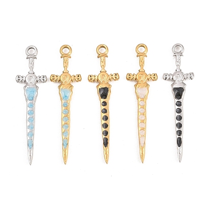 304 нержавеющей стальной эмали подвески, очарование меча