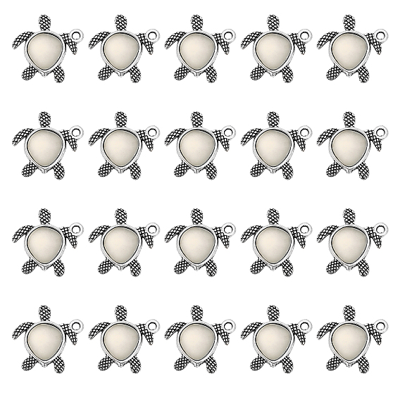 20 кулоны из смолы, прелести морской черепахи, со сплавочной фурнитурой