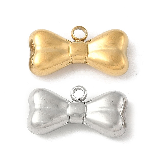 304 подвески из нержавеющей стали, очарование бантом