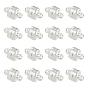Brass Magnetic Clasps with Loops, Oval