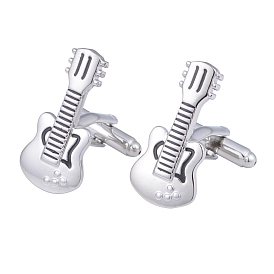 Brass Cufflink, Violin