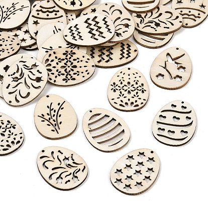 Пасхальные яйца, листы МДФ, незаконченная древесина