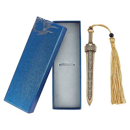 Латунный открывалка для писем, профессиональный инструмент для резки бумаги, прочный нож для бумаги