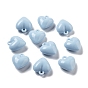 Opaque Acrylic Beads, Heart