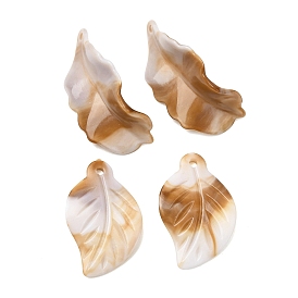 Акриловые подвески из имитационной оболочки, лист прелести