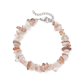 Браслеты из натурального черного золота с рутиловым кварцем и бусинами для мужчин и женщин