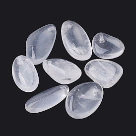 Natural Quartz Crystal Pendants, Nuggets