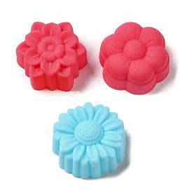 Flower & Snowflake DIY Food Grade Silicone Molds, Fondant Molds, for Chocolate, Candy, UV Resin & Epoxy Resin Craft Making
