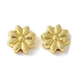 Сплавочные бусины, стойки покрытие, цветок