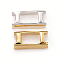 Eco-Friendly Brass Watch Band Clasps, Long-Lasting Plated, Lead Free & Cadmium Free