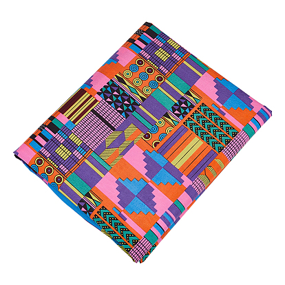 Однотонная полиэфирная ткань с геометрическим рисунком, для аксессуаров для рукоделия